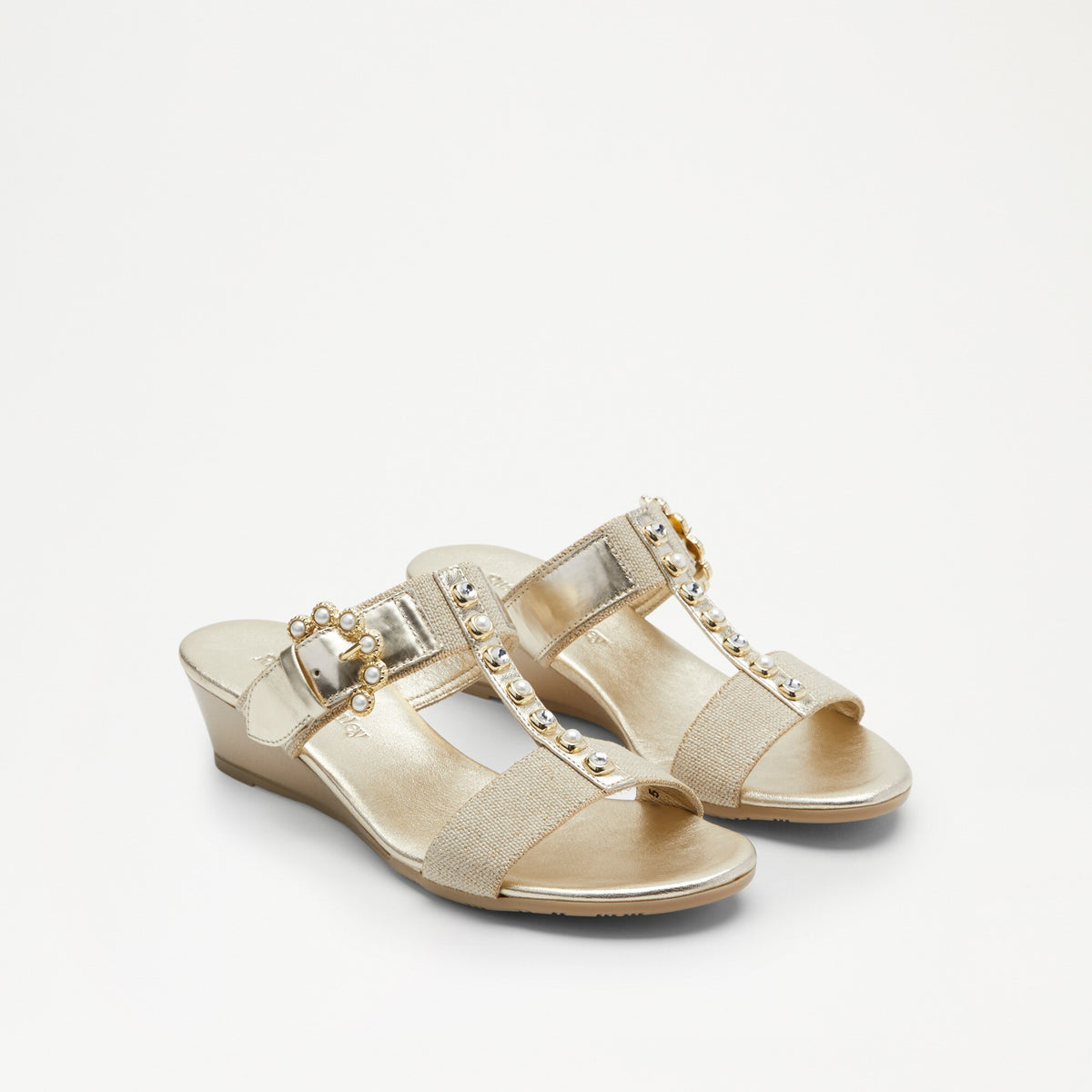 OrbitPearl Embellished Wedge