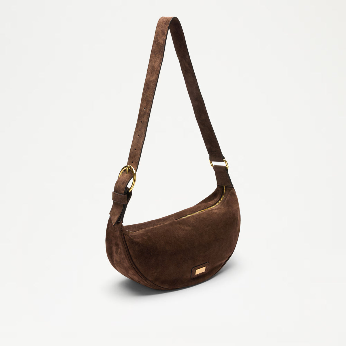 ParabolaHalf Moon Crossbody Bag