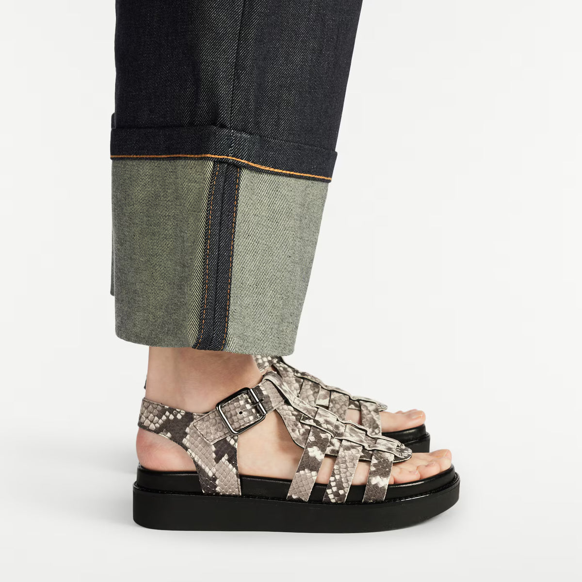 Chicago FishermanFlatform Fisherman Sandal