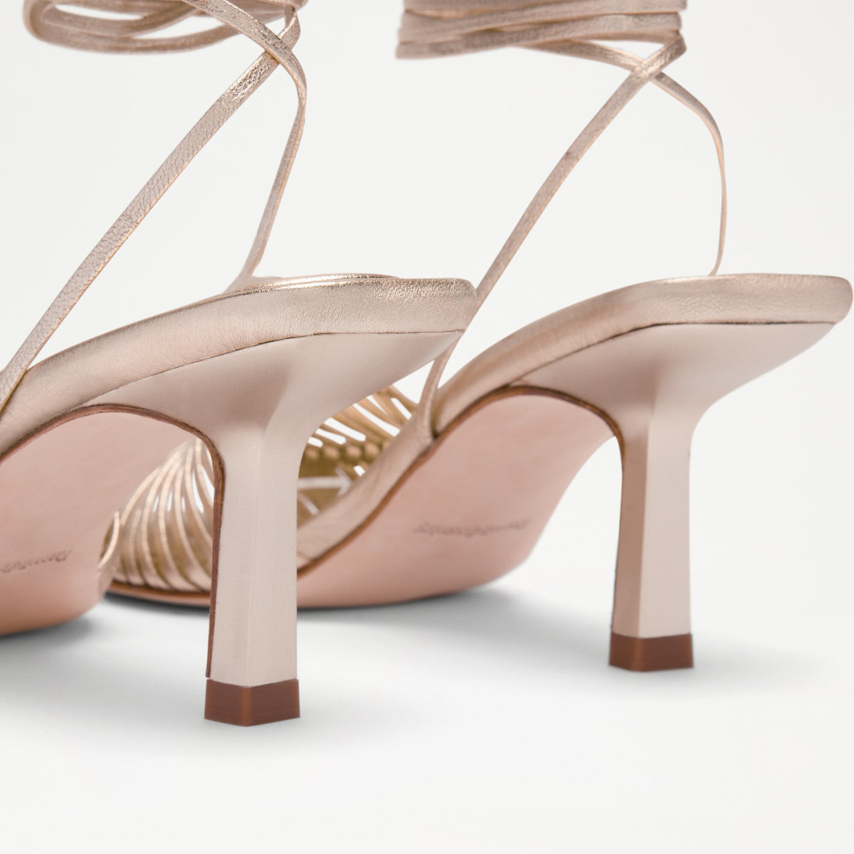 AngelbankLace Up Heeled Sandal