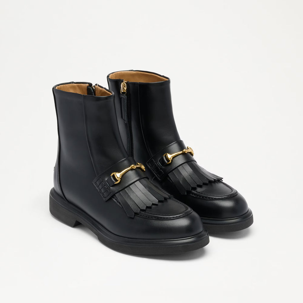 Dalton BootSnaffle Fringe Ankle Boot