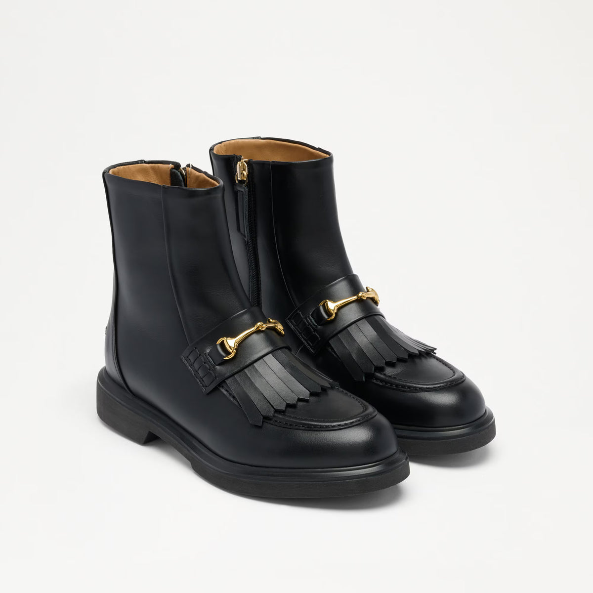 Dalton BootSnaffle Fringe Ankle Boot