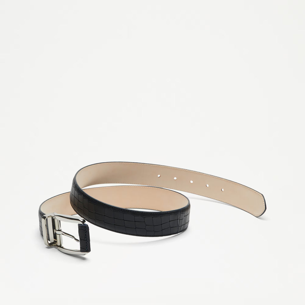 SanmarinoCroc-Effect Belt