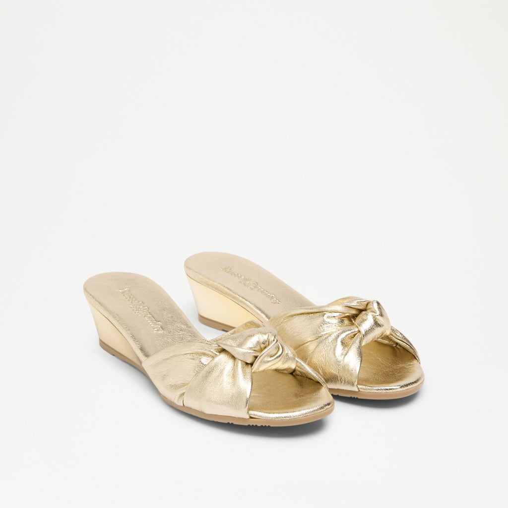 Softy LowLow Knot Mule Wedge