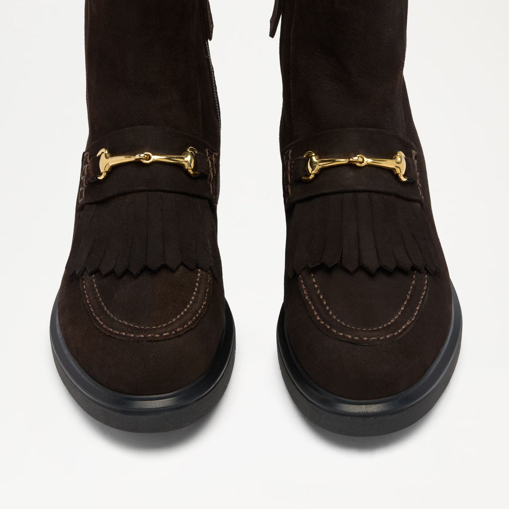 Dalton BootSnaffle Fringe Ankle Boot