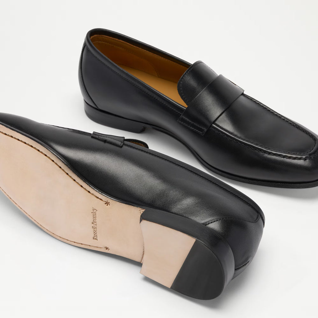 Bellagio Hardware LoaferMetal Plate Formal Loafer