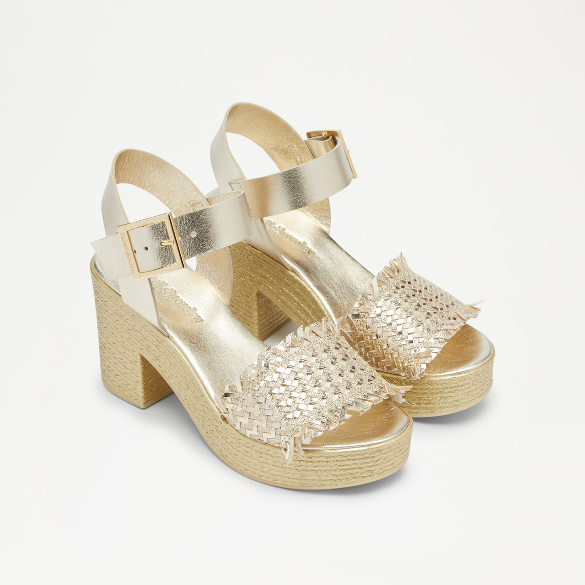 LiberateWoven Platform Sandal