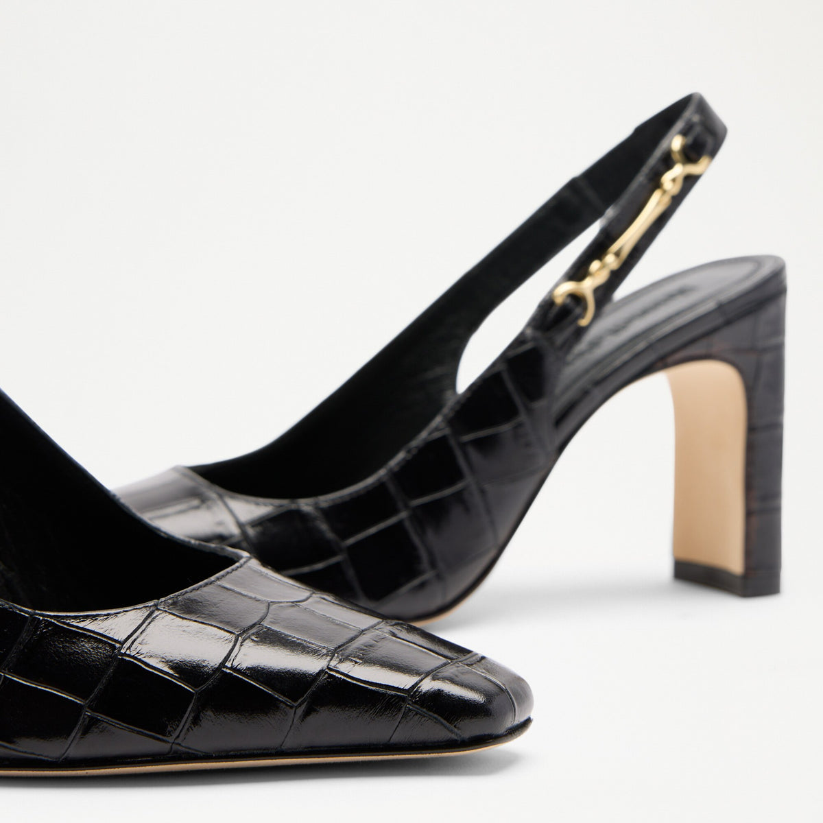 Marley SlingbackHeeled Snaffle Slingback