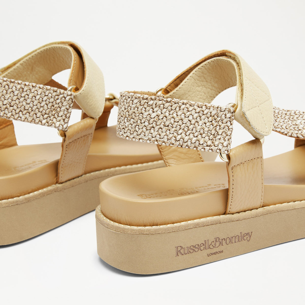AtlantaVelcro Strap Sandal