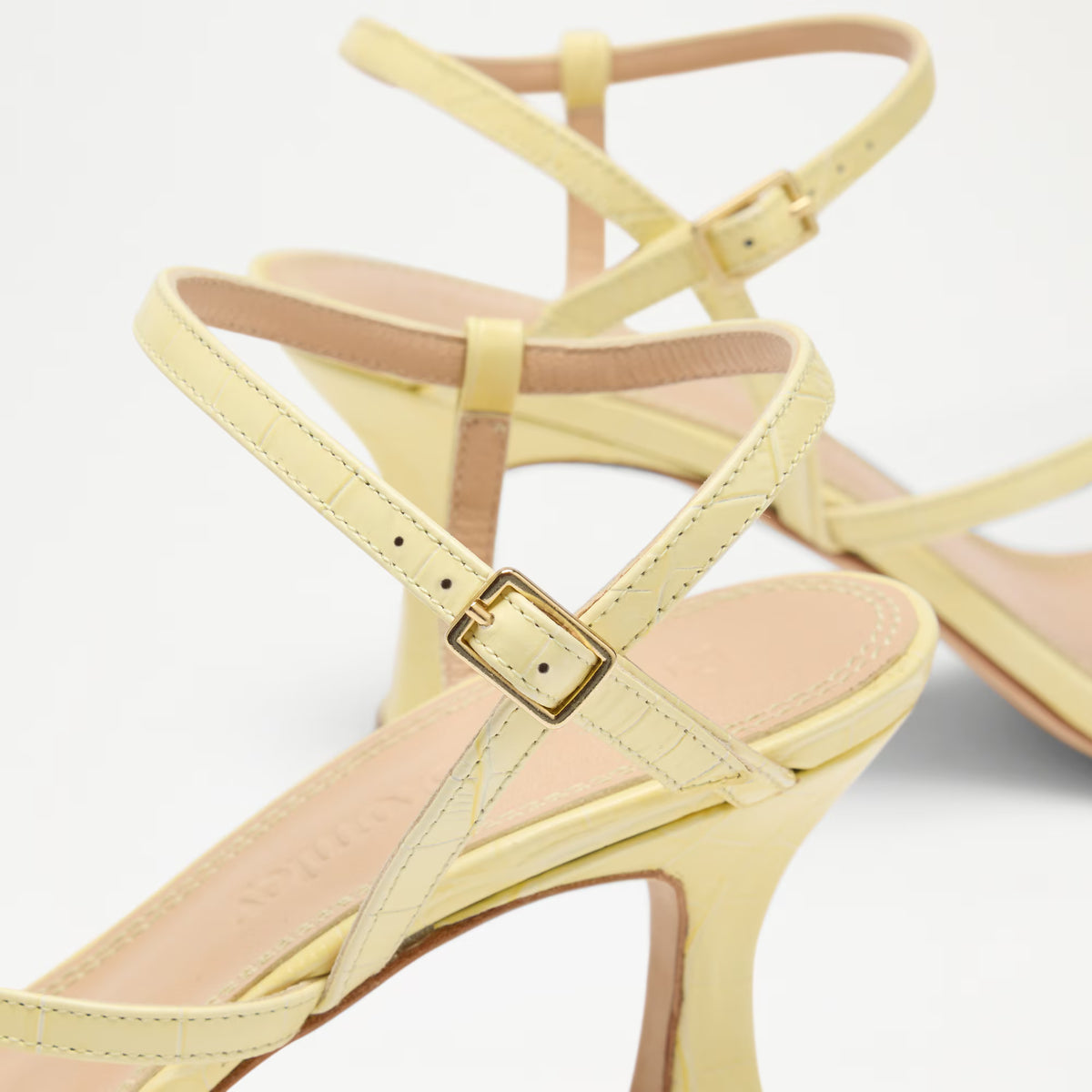 SlinkyStrappy Heeled Sandal