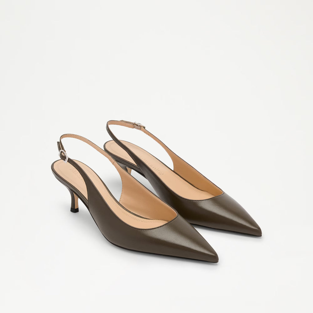 Hillcliffe Slingback MidMid Heel Slingback Court