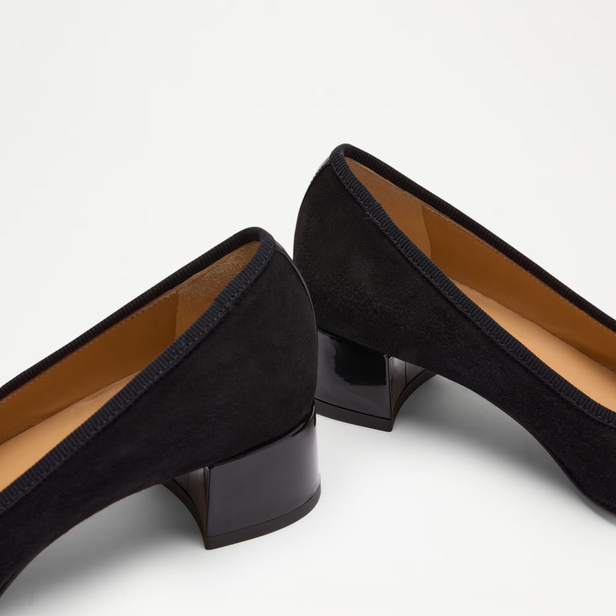 Charming MidBlock Heel Ballet Pump