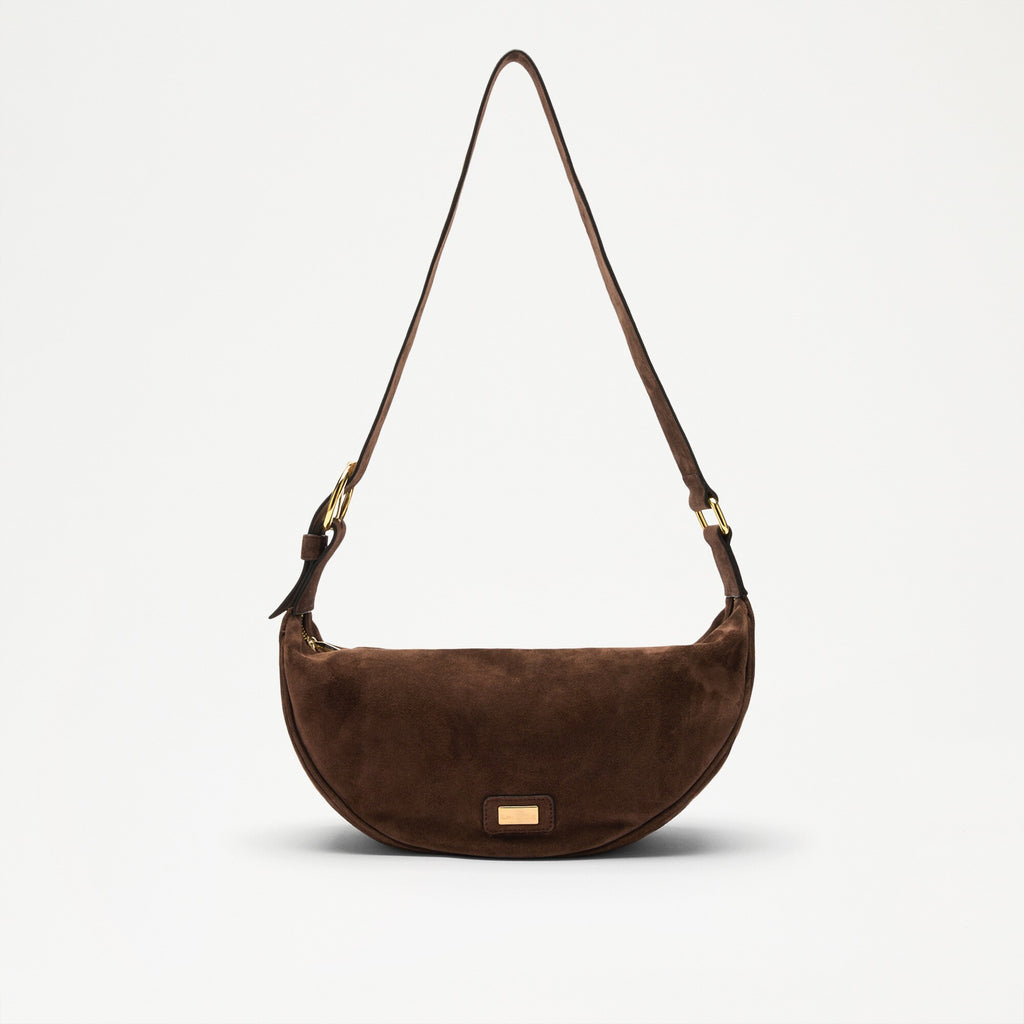 ParabolaHalf Moon Crossbody Bag