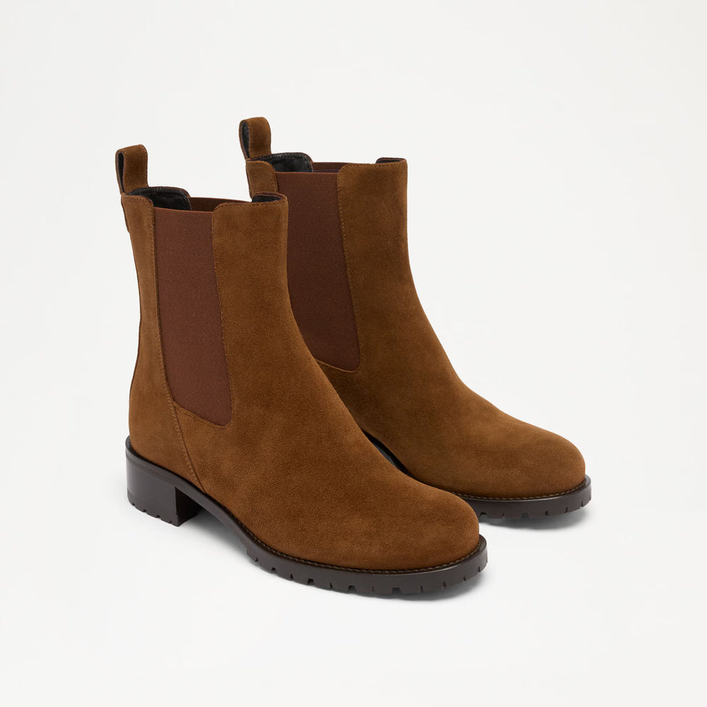 FirthToe Cap Heel Chelsea Boot