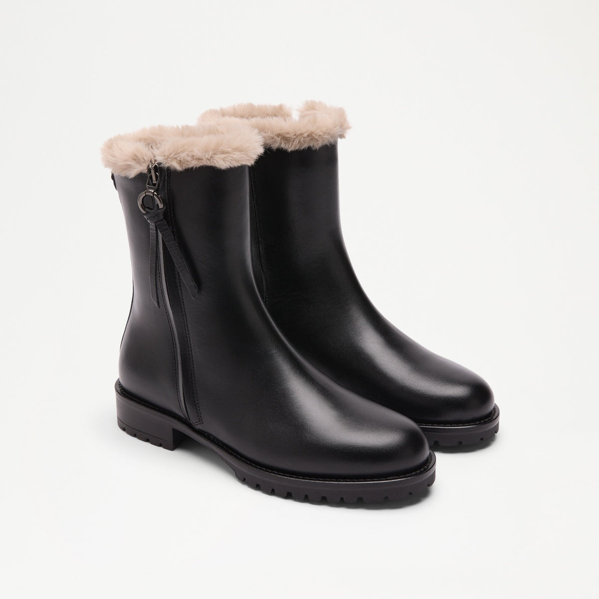 LakeSide Zip Faux Fur Lined Boot
