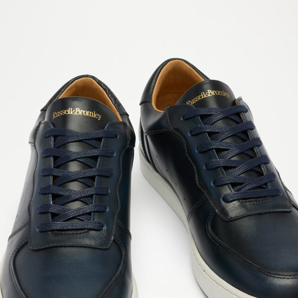 ReboundedOxford Leather Trainer