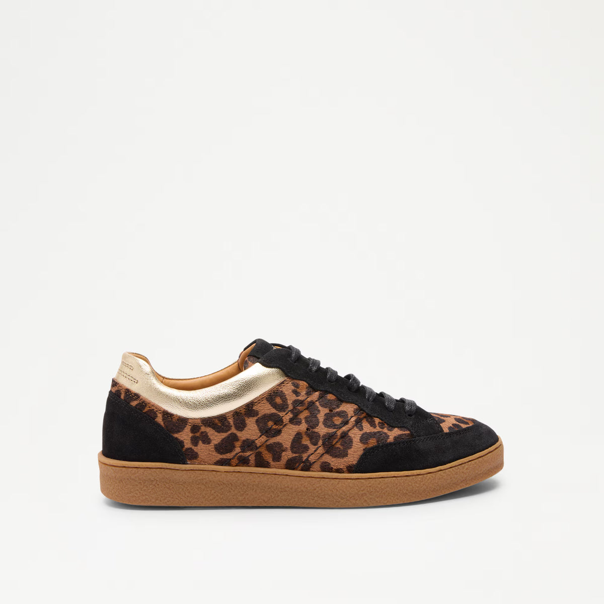 RollerScalloped Lace Up Trainer
