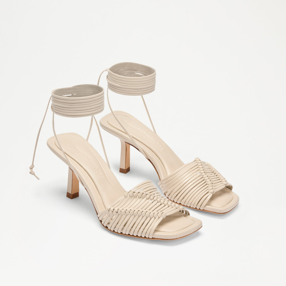 AngelbankLace Up Heeled Sandal