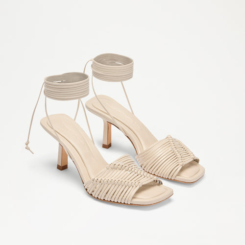 AngelbankLace Up Heeled Sandal