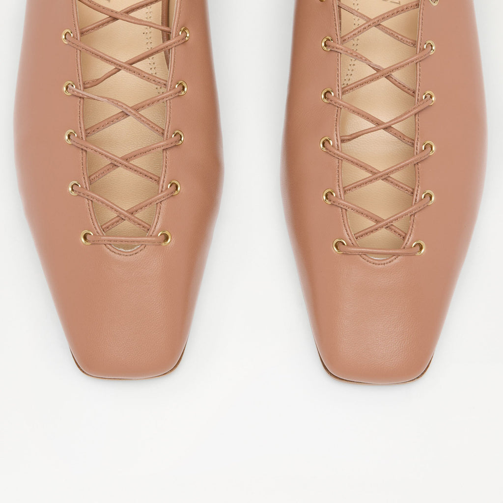 Carden LaceUltra Thin Lace Up Flat