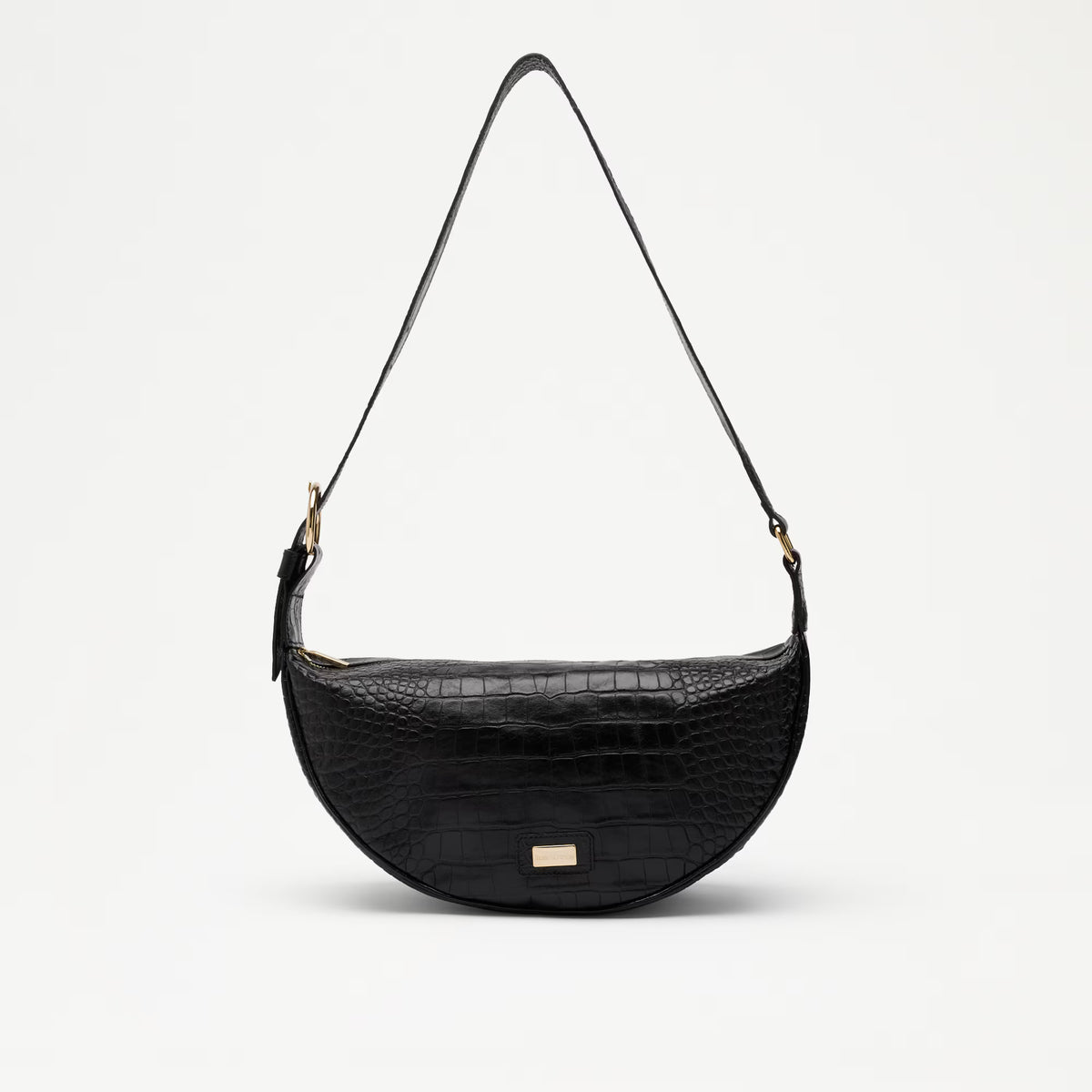 ParabolaHalf Moon Crossbody Bag