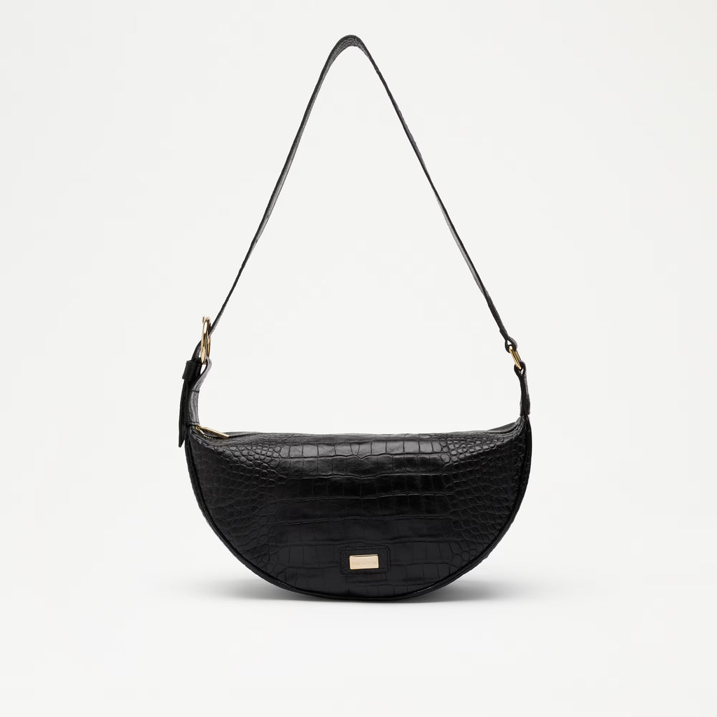ParabolaHalf Moon Crossbody Bag