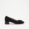 Charming MidBlock Heel Ballet Pump