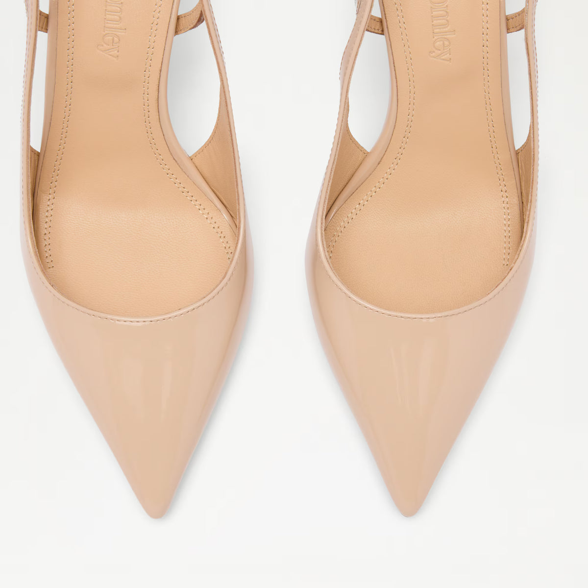 LineyCutout Slingback Heel