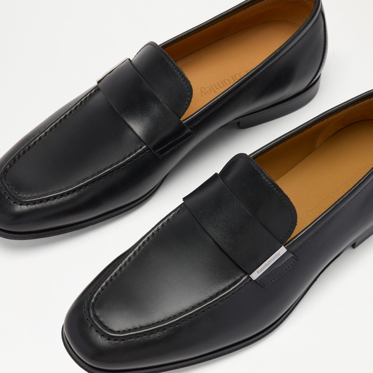 Bellagio Hardware LoaferMetal Plate Formal Loafer