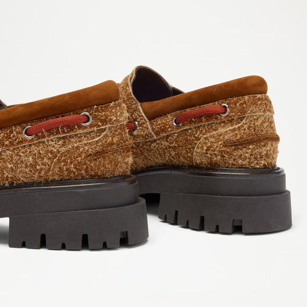 CreweChunky Lace Up Moccasin