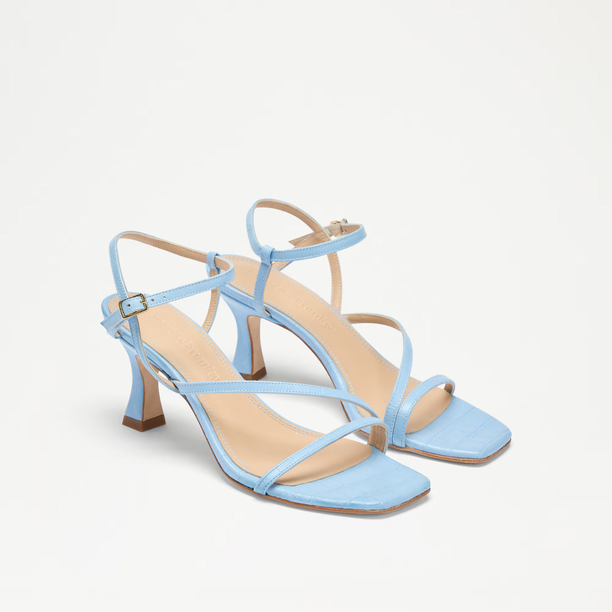 SlinkyStrappy Heeled Sandal
