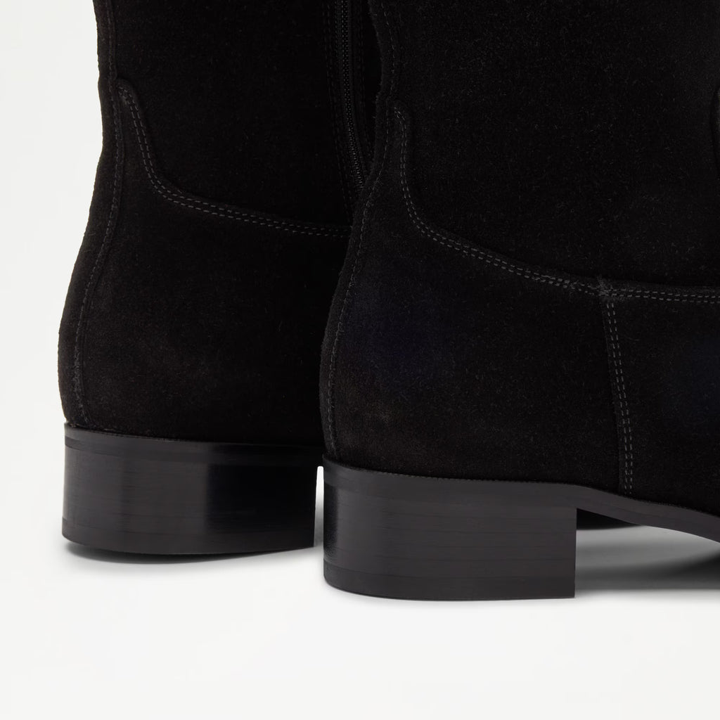 Edenhall TallKnee High Side Zip Heeled Boot