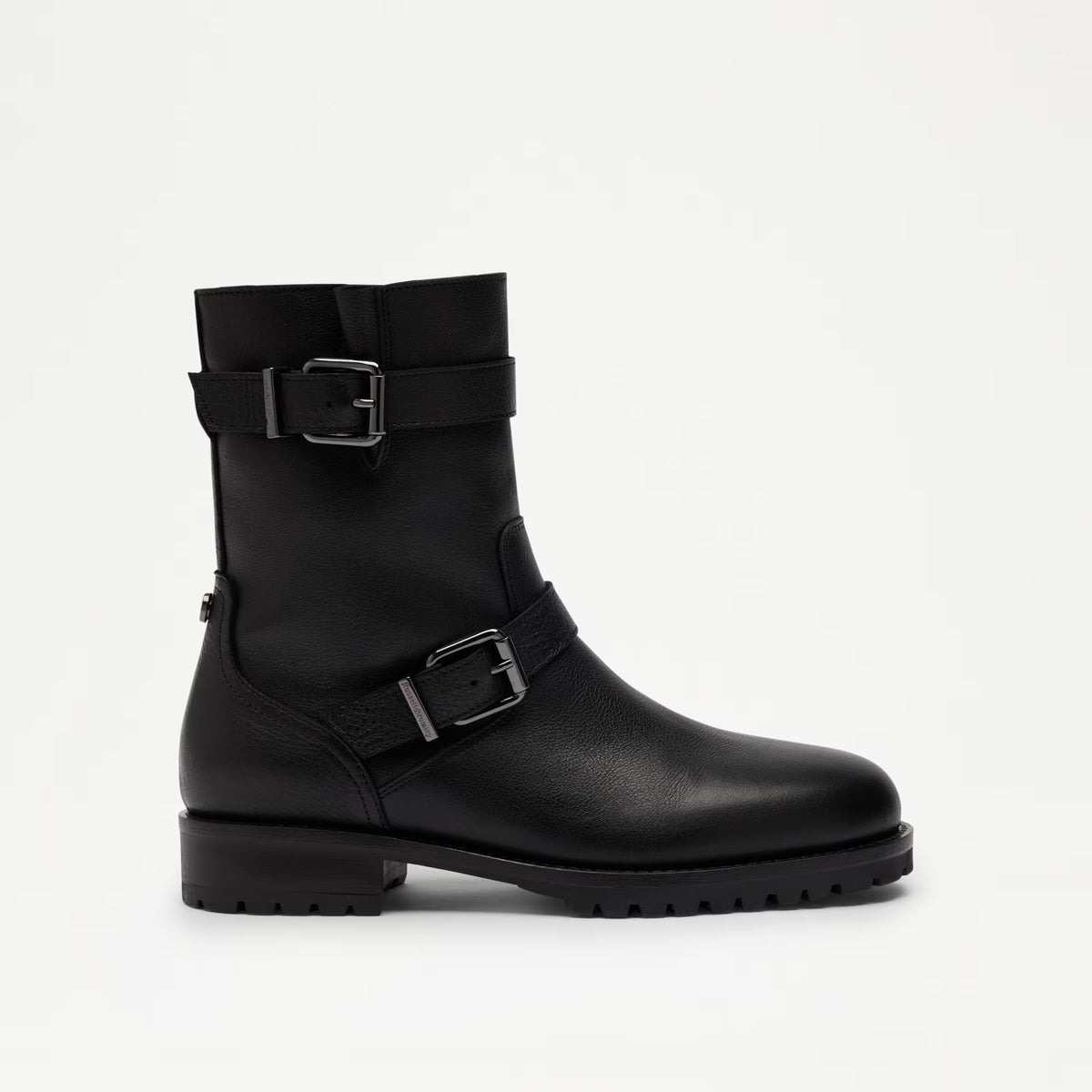 GloryFaux Fur Lined Biker Boot