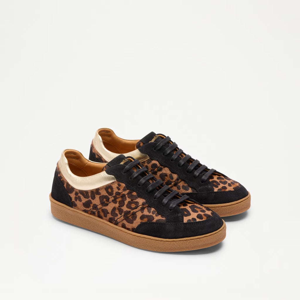RollerScalloped Lace Up Trainer