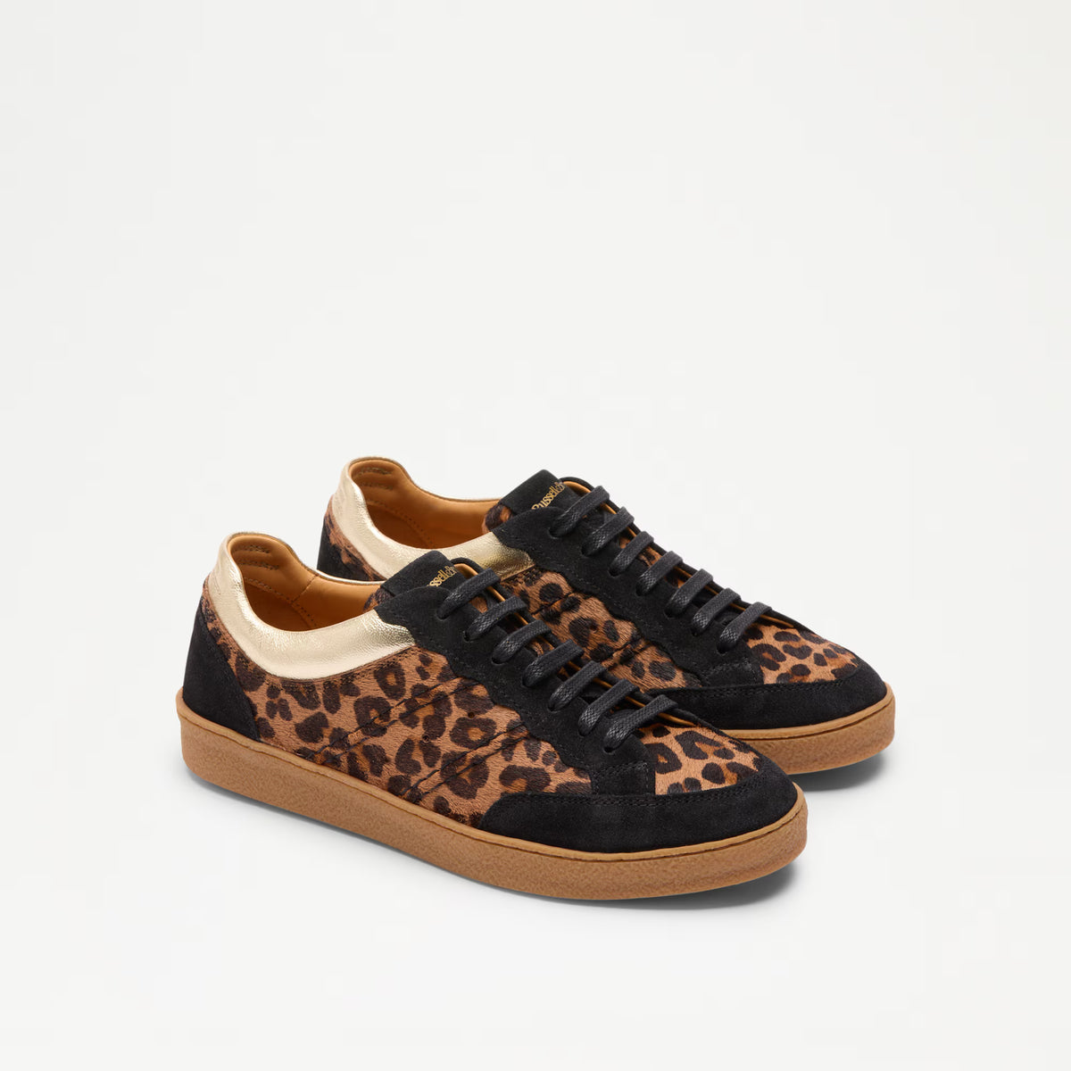RollerScalloped Lace Up Trainer
