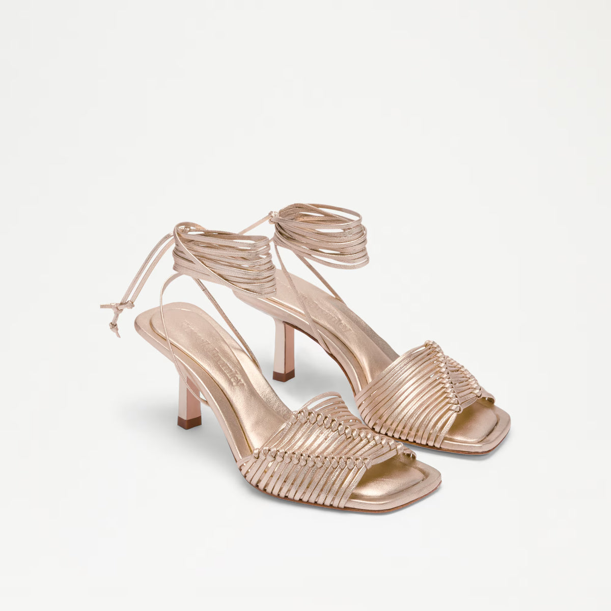 AngelbankLace Up Heeled Sandal