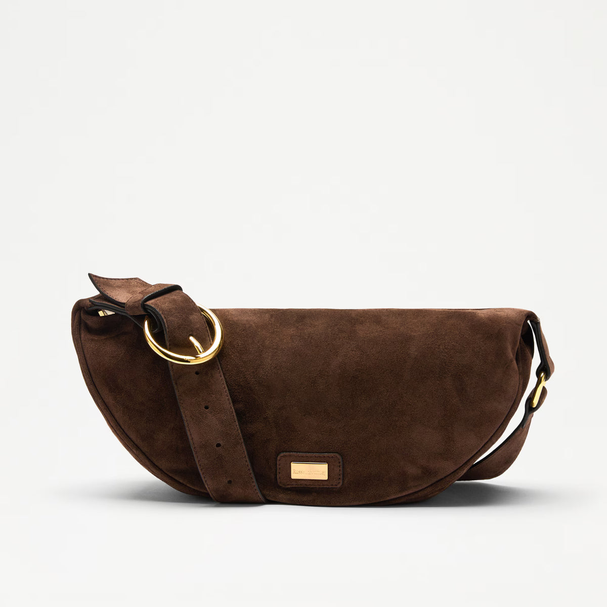 ParabolaHalf Moon Crossbody Bag