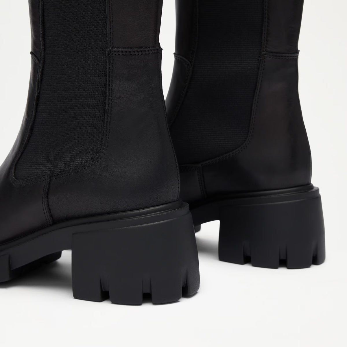 City HiKnee High Chelsea Boot