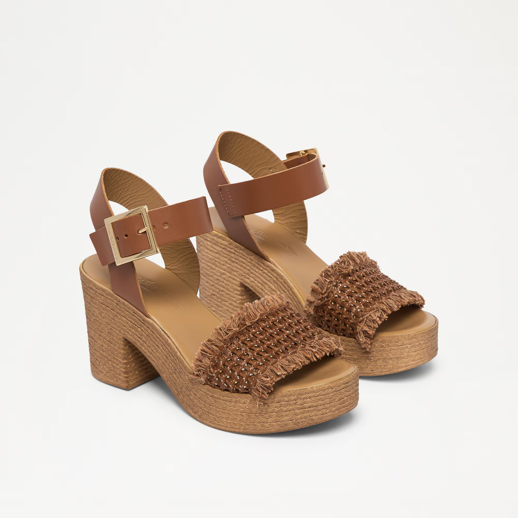 LiberateWoven Platform Sandal
