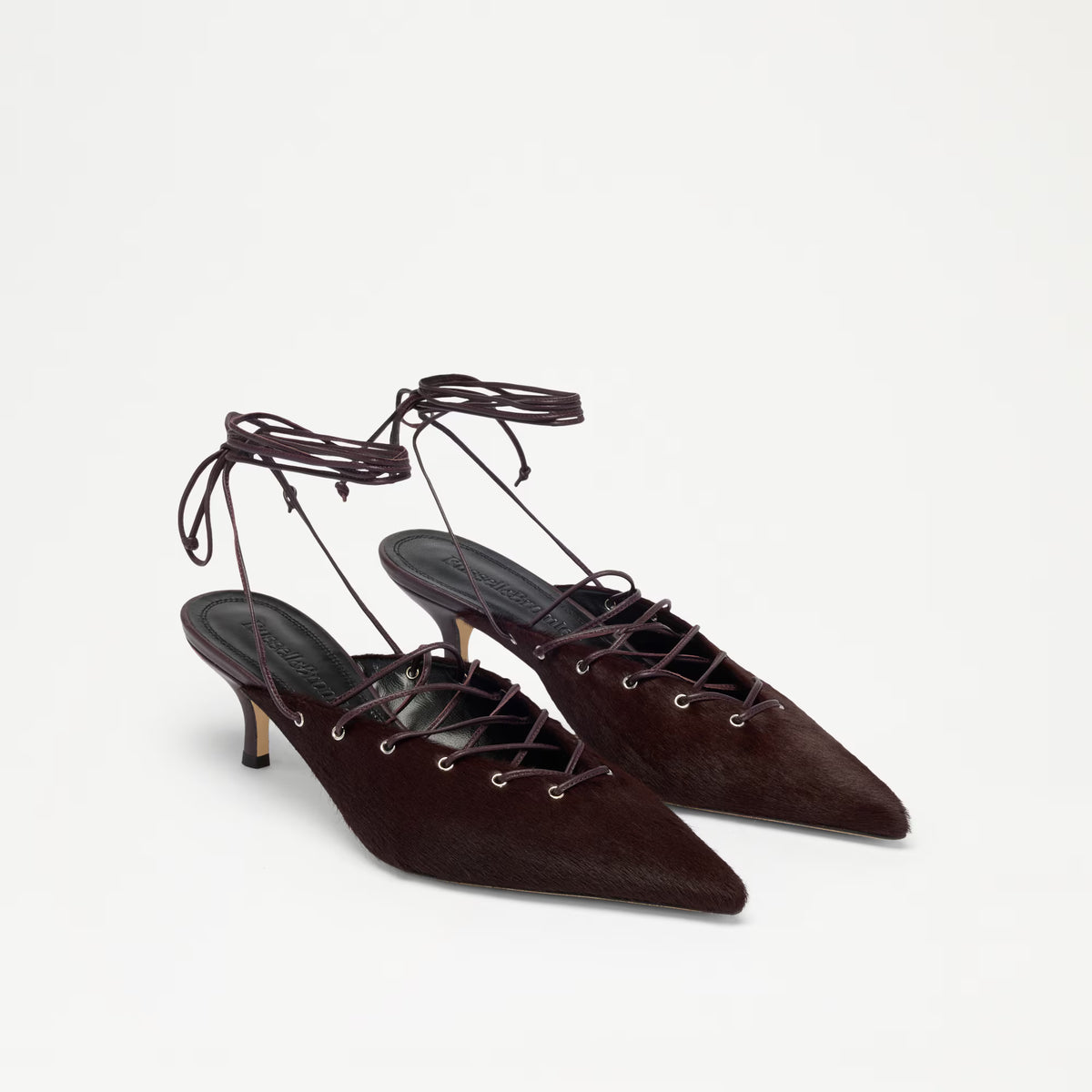 Hillcliffe Lace UpMid Heel Lace Up Court