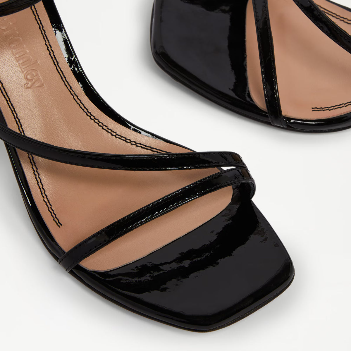 SlinkyStrappy Heeled Sandal