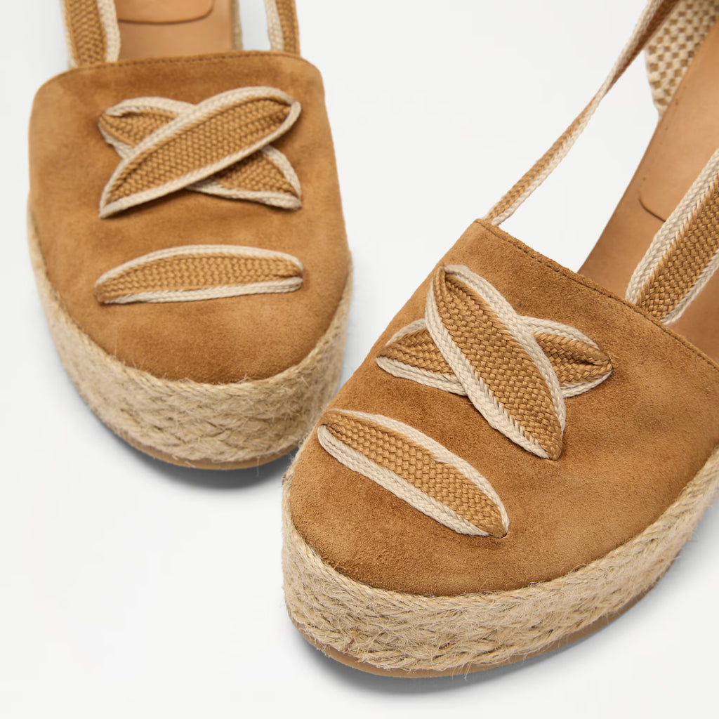 Hale TieLace Up Espadrille Wedge