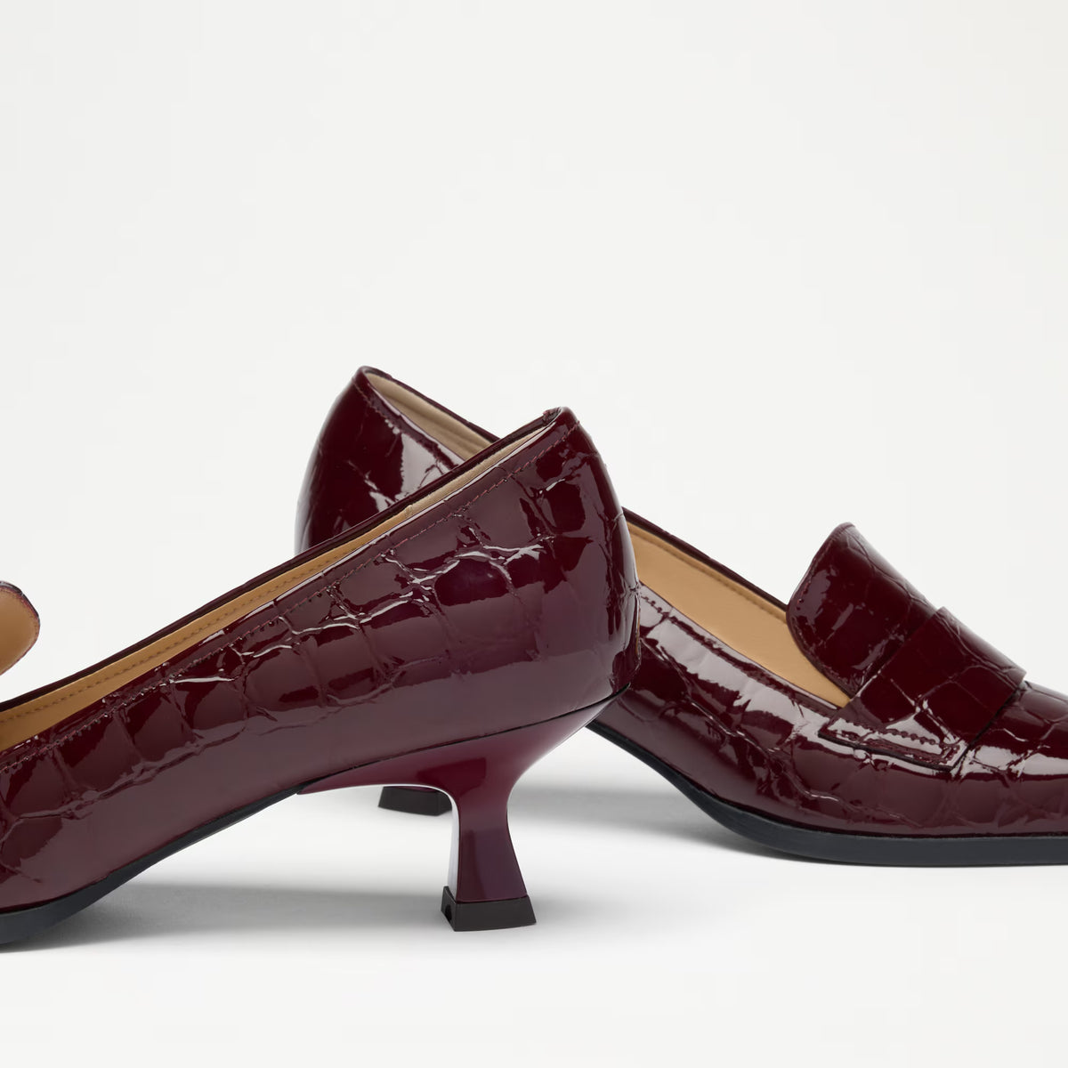 TotterSnipped Toe Heeled Loafer