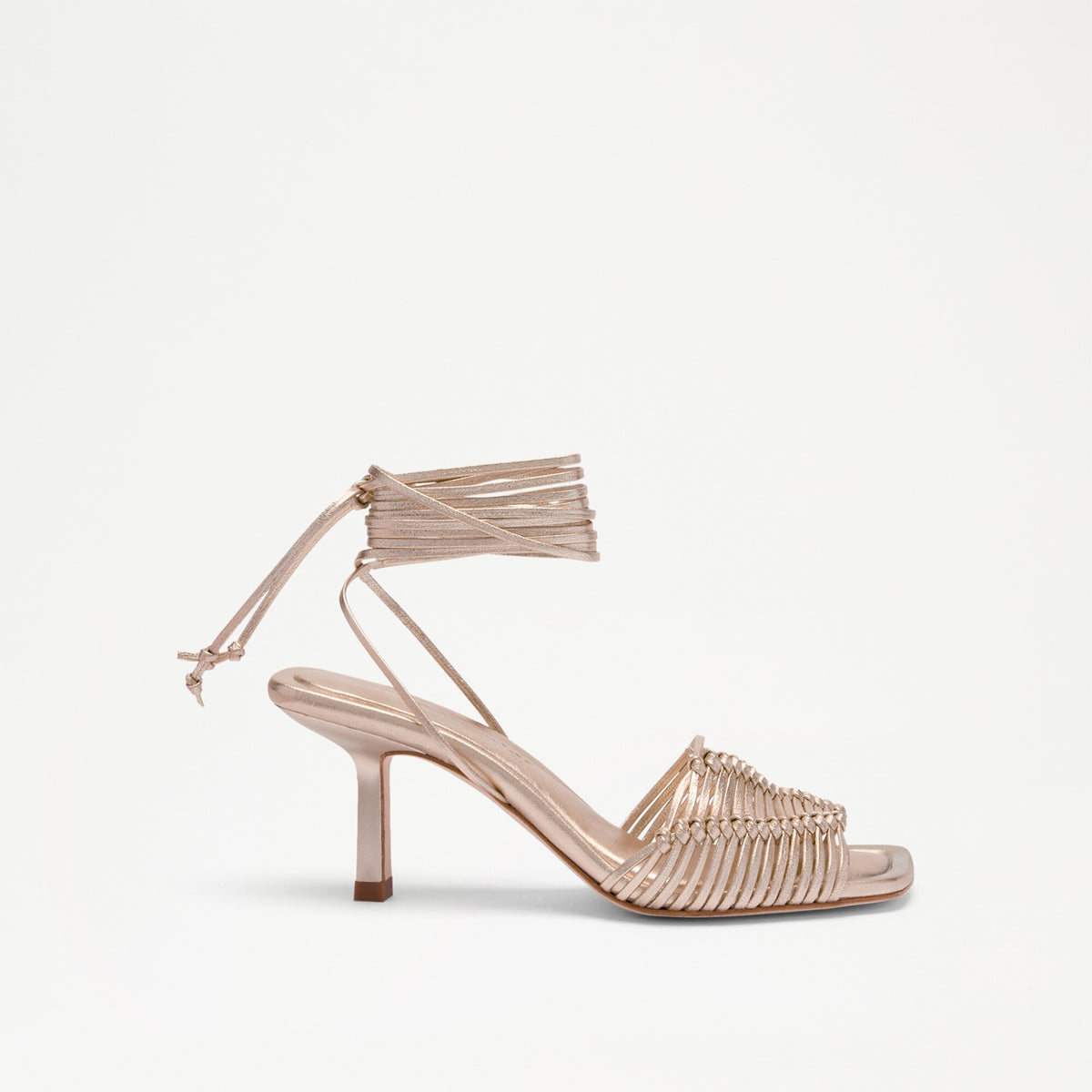 AngelbankLace Up Heeled Sandal