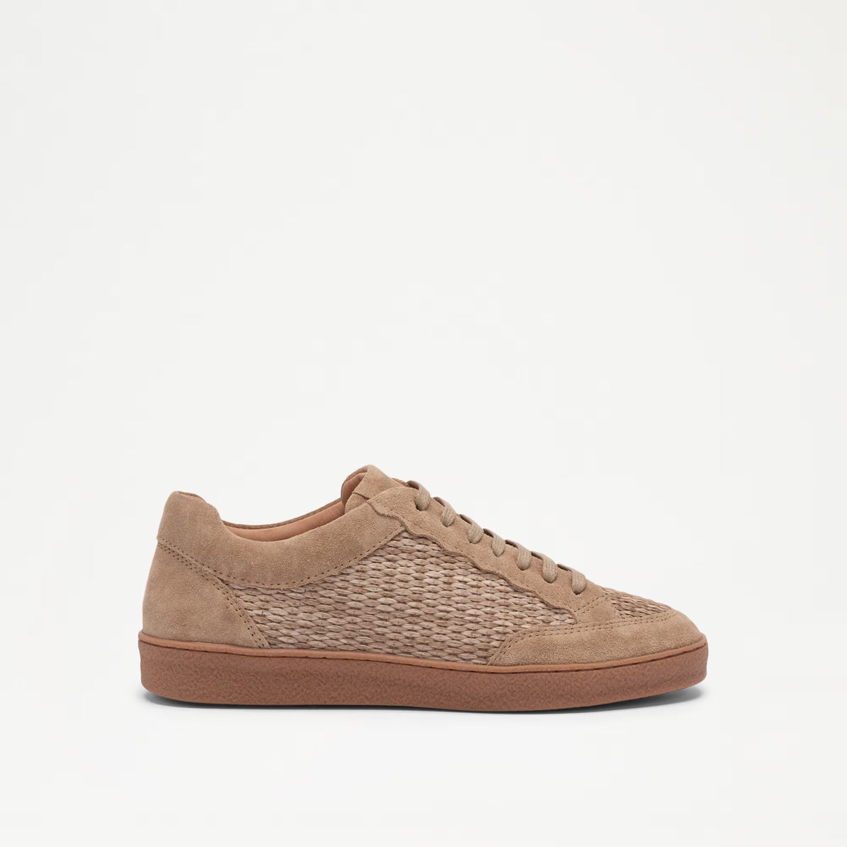 RollerScalloped Lace Up Trainer