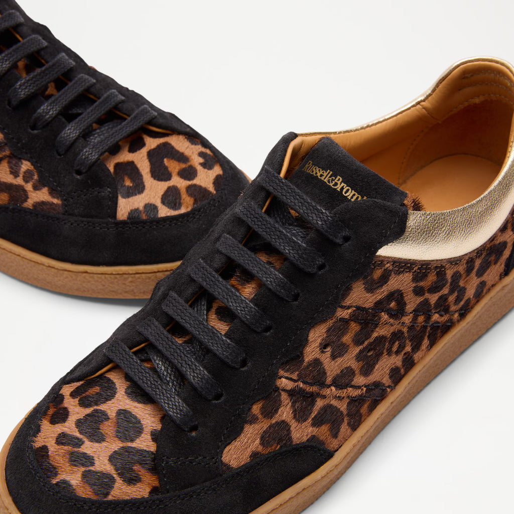 RollerScalloped Lace Up Trainer
