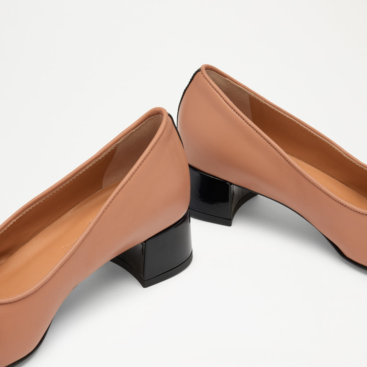 Charming MidBlock Heel Ballet Pump