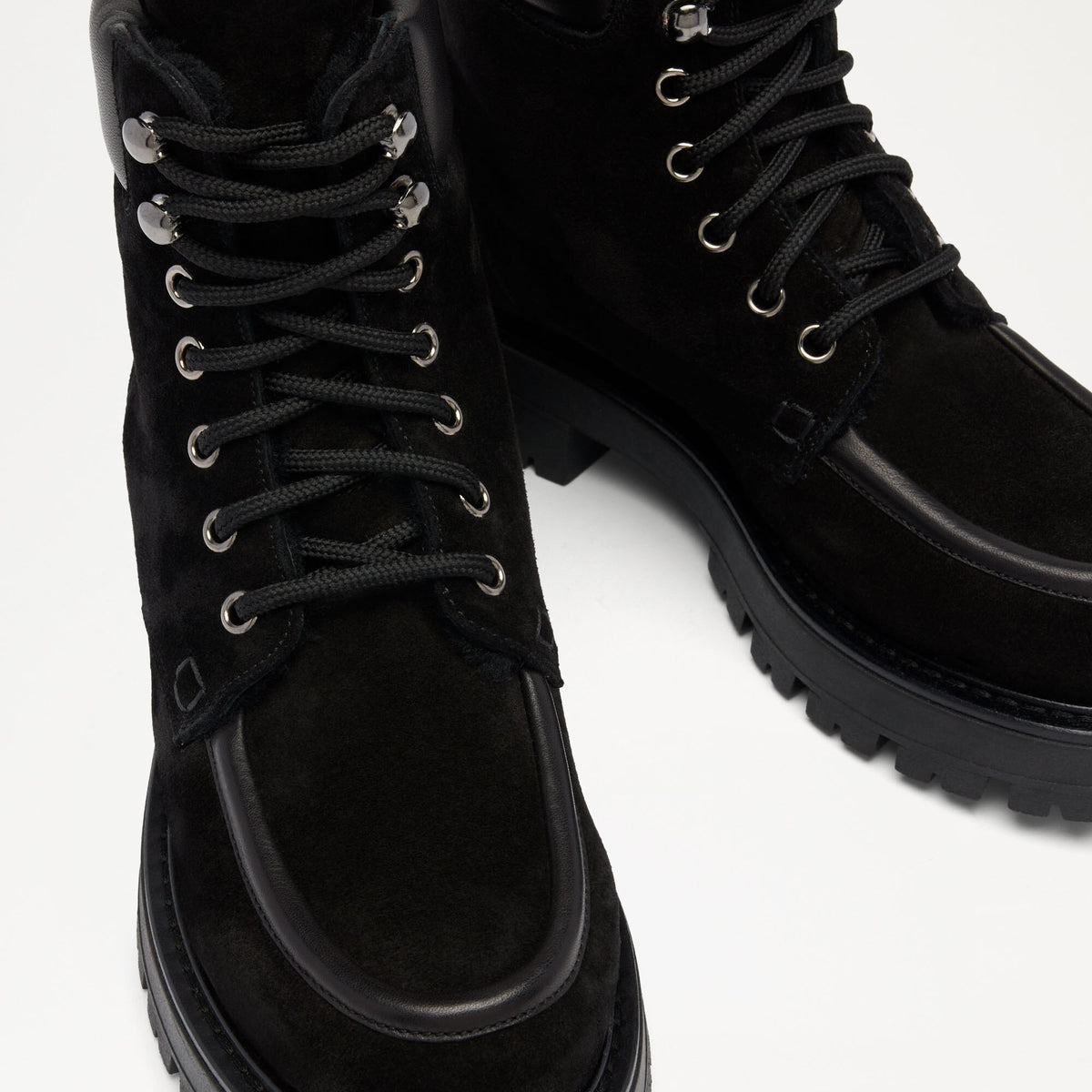 Henlow  ApronCleated Lace Up Ankle Boot
