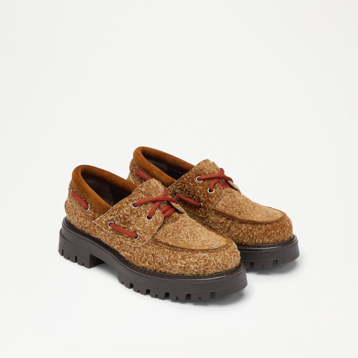 CreweChunky Lace Up Moccasin