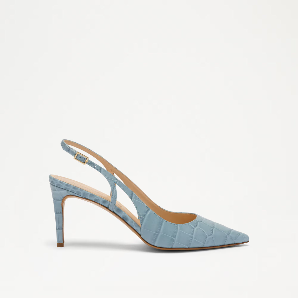 LineyCutout Slingback Heel